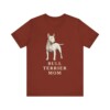Bull Terrier Mom Shirt, Vintage Dog Sketch Tee, Dog Mom Gift