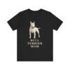 Bull Terrier Mom Shirt, Vintage Dog Sketch Tee, Dog Mom Gift