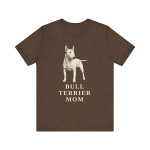 Bull Terrier Mom Shirt, Vintage Dog Sketch Tee, Dog Mom Gift