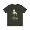 Bull Terrier Mom Shirt, Vintage Dog Sketch Tee, Dog Mom Gift