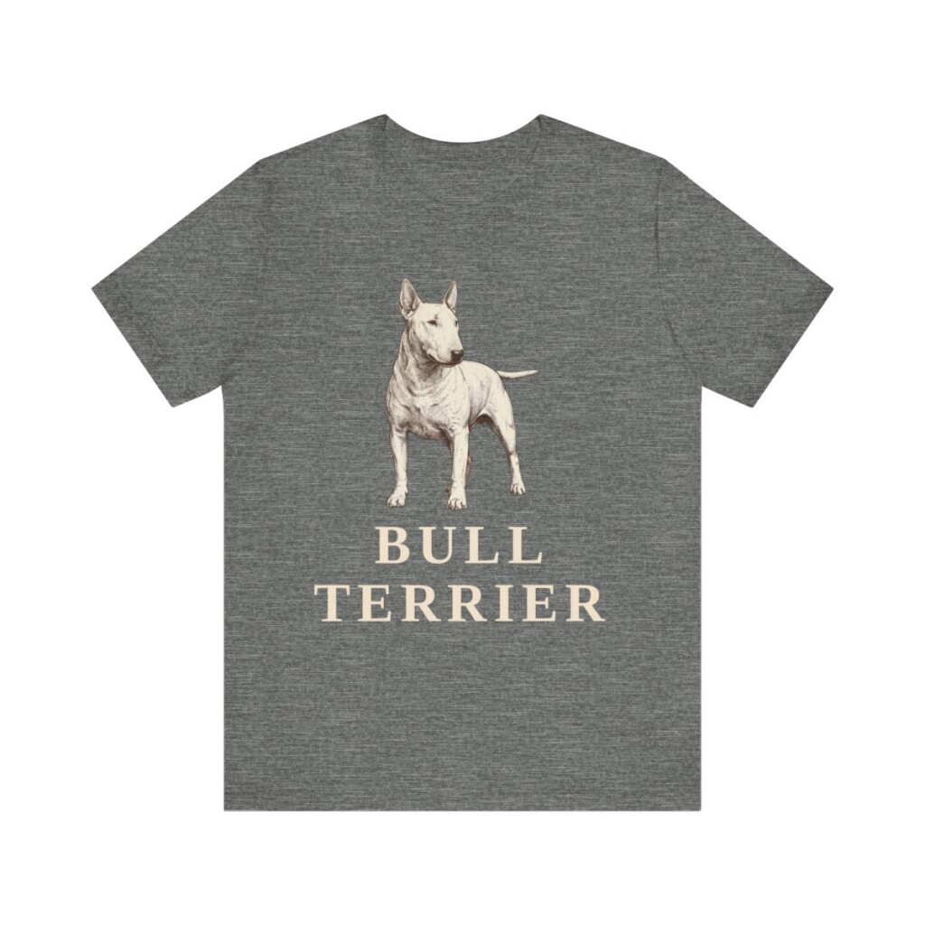 Bull Terrier Lover Shirt, Vintage Dog Sketch Tee, Dog Lover Gift Bull Terrier Lover Shirt, Vintage Dog Sketch Tee, Dog Lover Gift