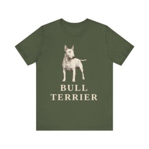 Bull Terrier Lover Shirt, Vintage Dog Sketch Tee, Dog Lover Gift