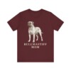 Bullmastiff Mom Shirt, Vintage Dog Sketch Tee, Dog Mom Gift