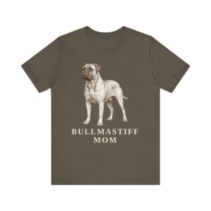 Bullmastiff Mom Shirt, Vintage Dog Sketch Tee, Dog Mom Gift