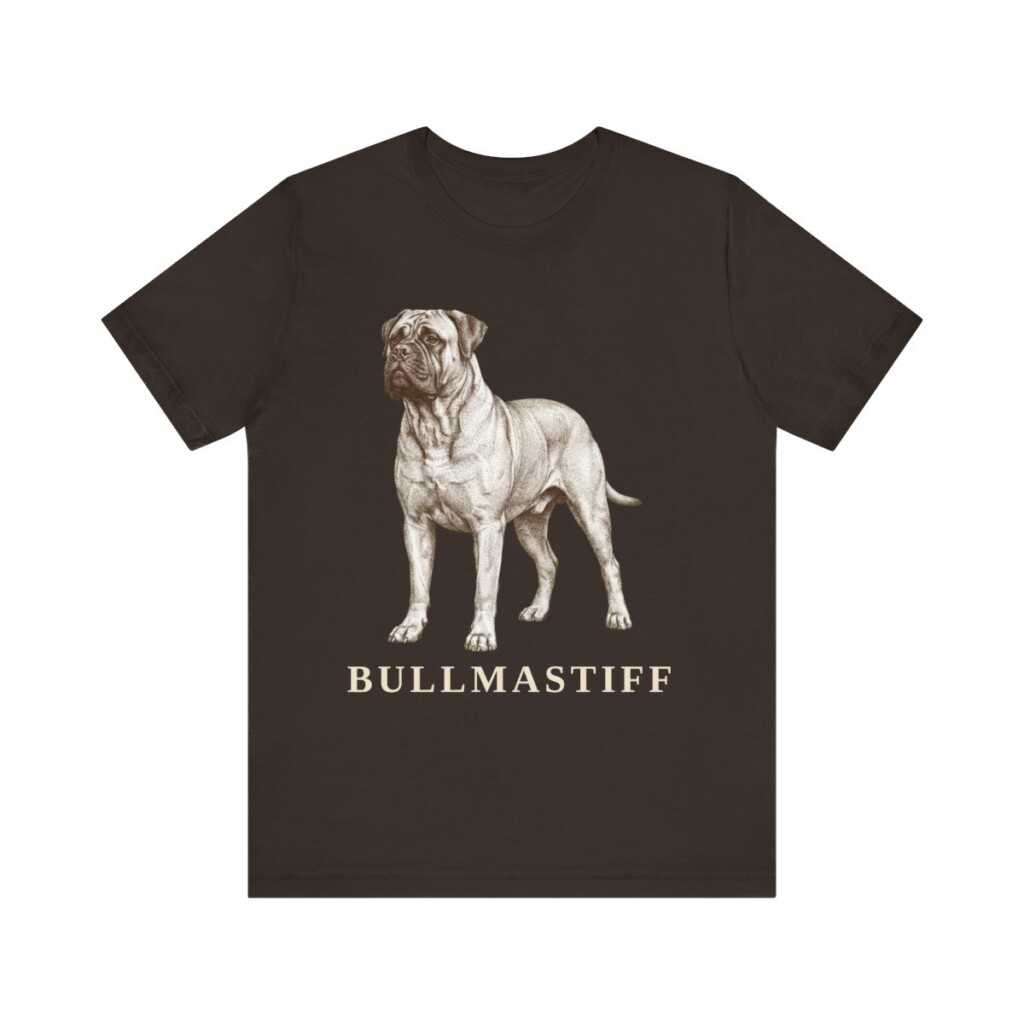 Bullmastiff Lover Shirt, Vintage Dog Sketch Tee, Dog Lover Gift Bullmastiff Lover Shirt, Vintage Dog Sketch Tee, Dog Lover Gift