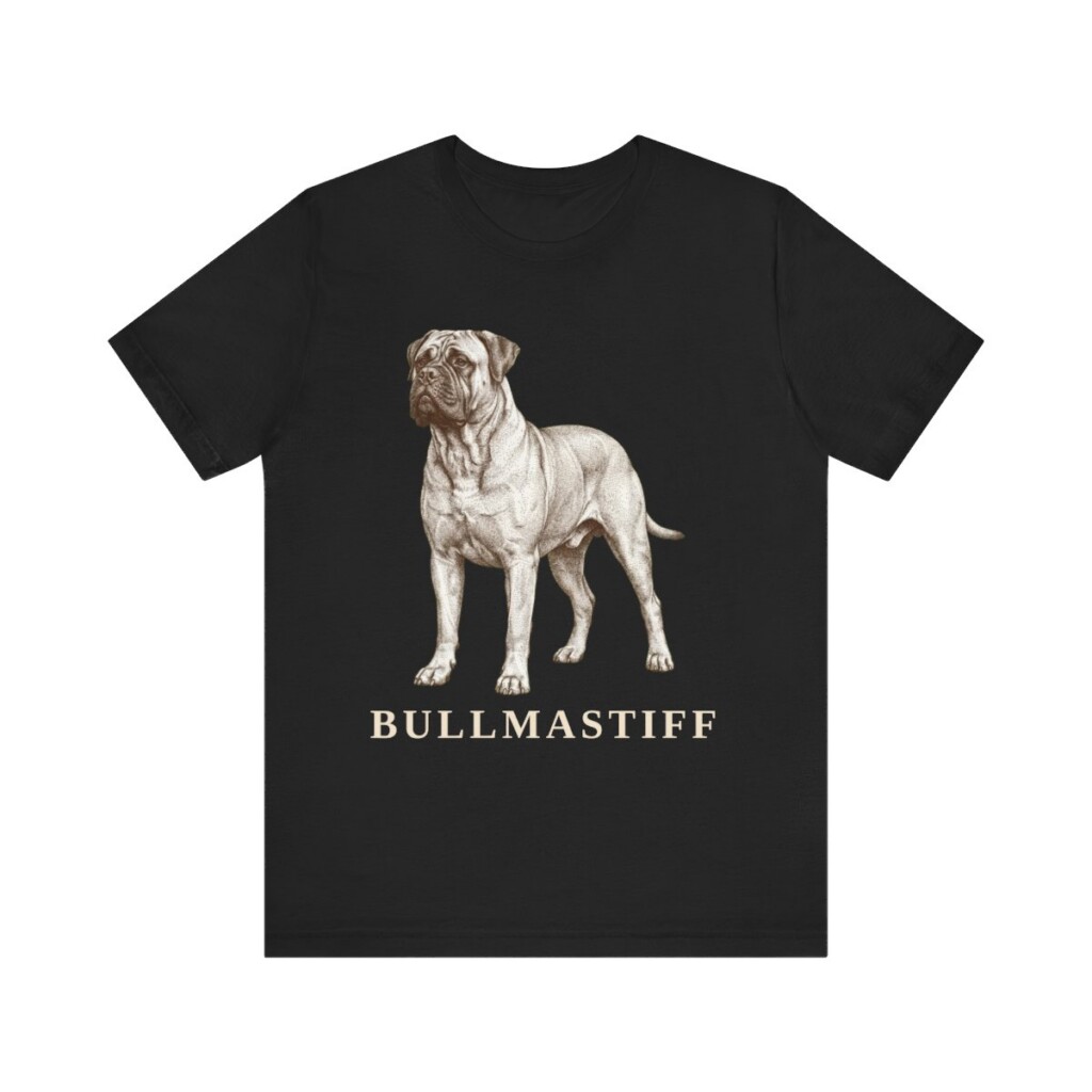 Bullmastiff Lover Shirt, Vintage Dog Sketch Tee, Dog Lover Gift Bullmastiff Lover Shirt, Vintage Dog Sketch Tee, Dog Lover Gift