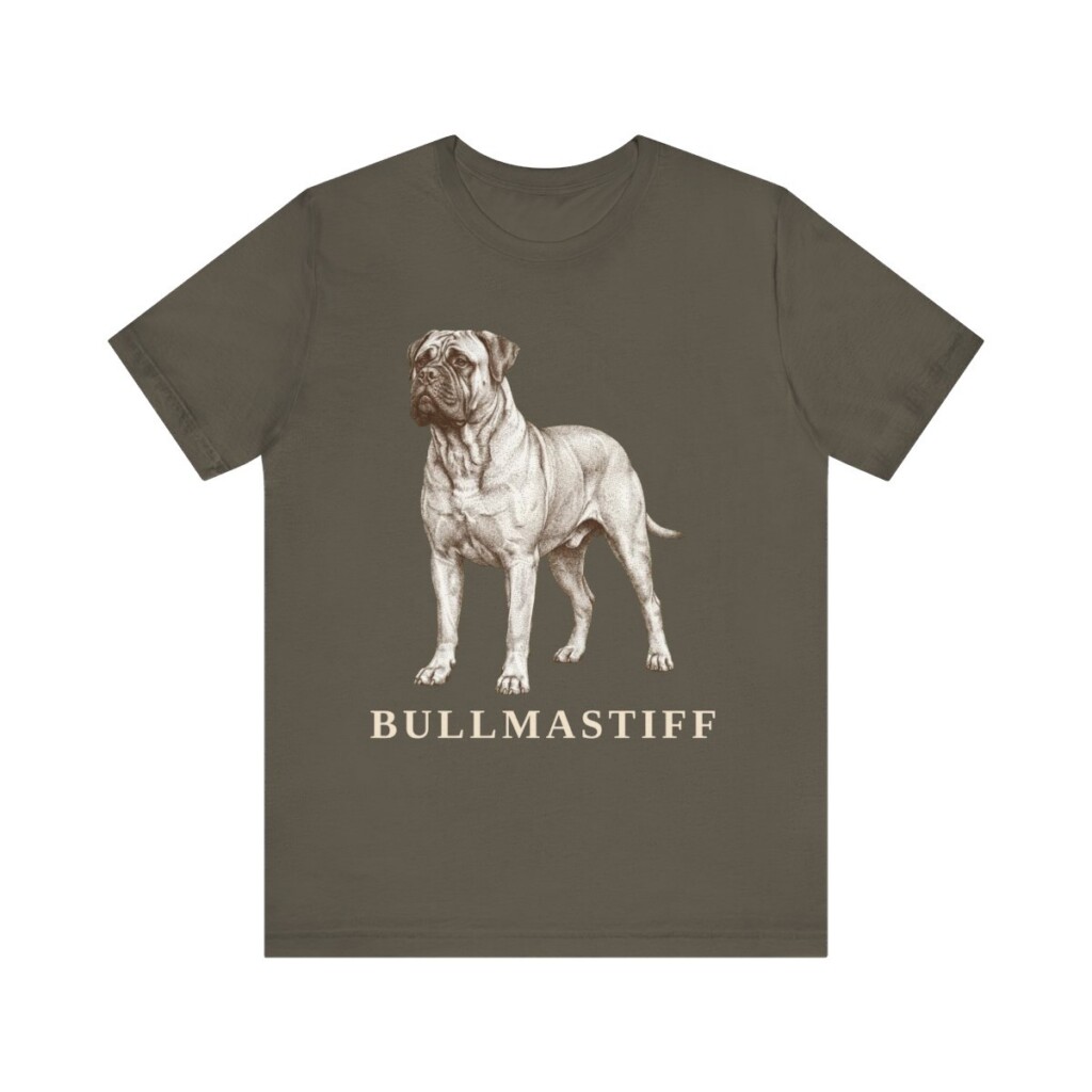 Bullmastiff Lover Shirt, Vintage Dog Sketch Tee, Dog Lover Gift Bullmastiff Lover Shirt, Vintage Dog Sketch Tee, Dog Lover Gift