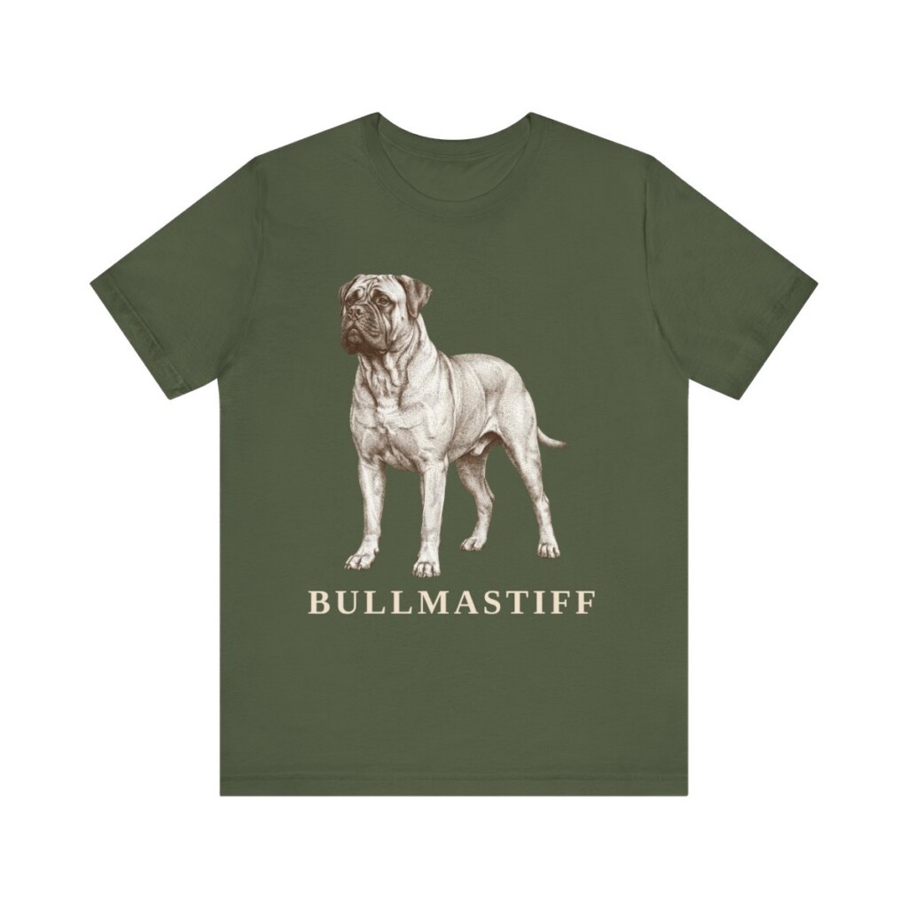 Bullmastiff Lover Shirt, Vintage Dog Sketch Tee, Dog Lover Gift Bullmastiff Lover Shirt, Vintage Dog Sketch Tee, Dog Lover Gift
