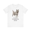 Cairn Terrier Dad Shirt, Vintage Dog Sketch Tee, Dog Dad Gift Cairn Terrier Dad Shirt, Vintage Dog Sketch Tee, Dog Dad Gift
