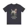 Cairn Terrier Mom Shirt, Vintage Dog Sketch Tee, Dog Mom Gift