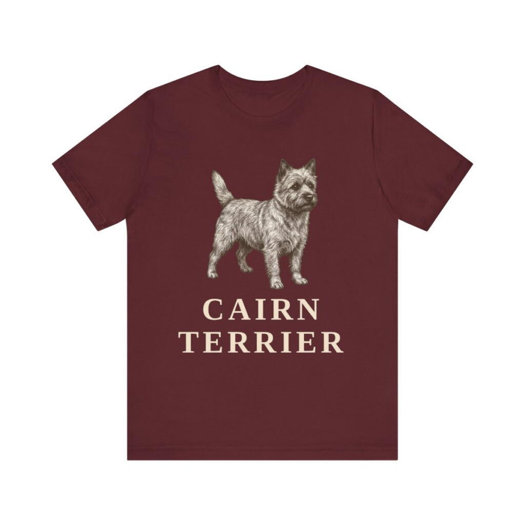 Cairn Terrier Lover Shirt, Vintage Dog Sketch Tee, Dog Lover Gift Cairn Terrier Lover Shirt, Vintage Dog Sketch Tee, Dog Lover Gift