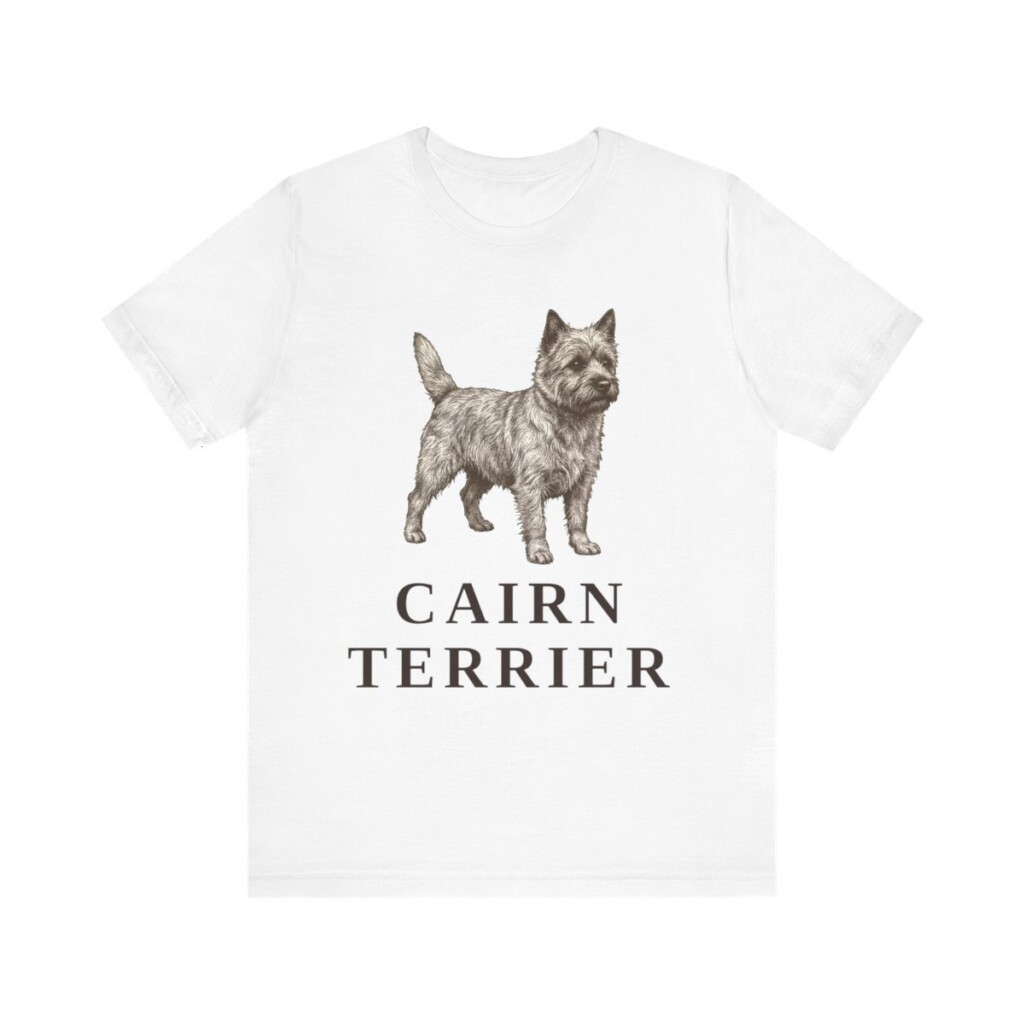 Cairn Terrier Lover Shirt, Vintage Dog Sketch Tee, Dog Lover Gift Cairn Terrier Lover Shirt, Vintage Dog Sketch Tee, Dog Lover Gift