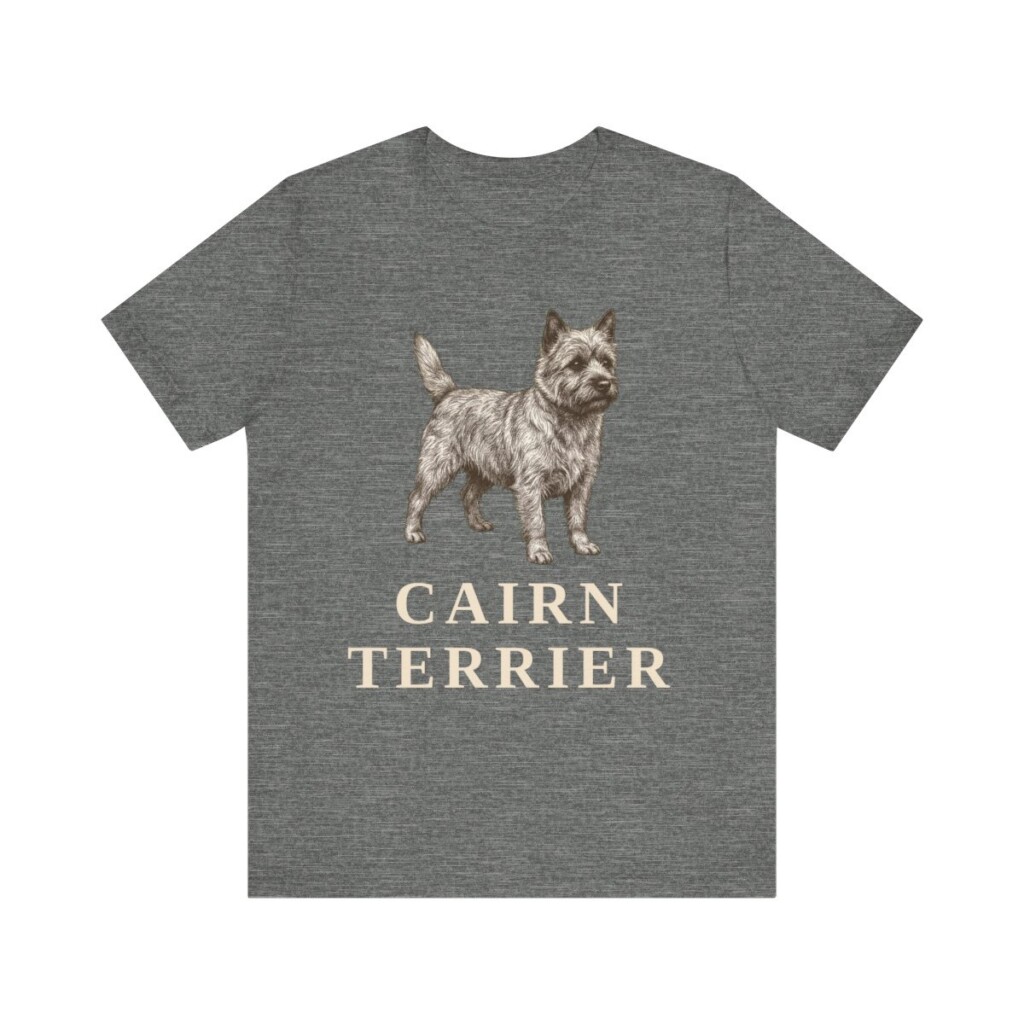 Cairn Terrier Lover Shirt, Vintage Dog Sketch Tee, Dog Lover Gift Cairn Terrier Lover Shirt, Vintage Dog Sketch Tee, Dog Lover Gift