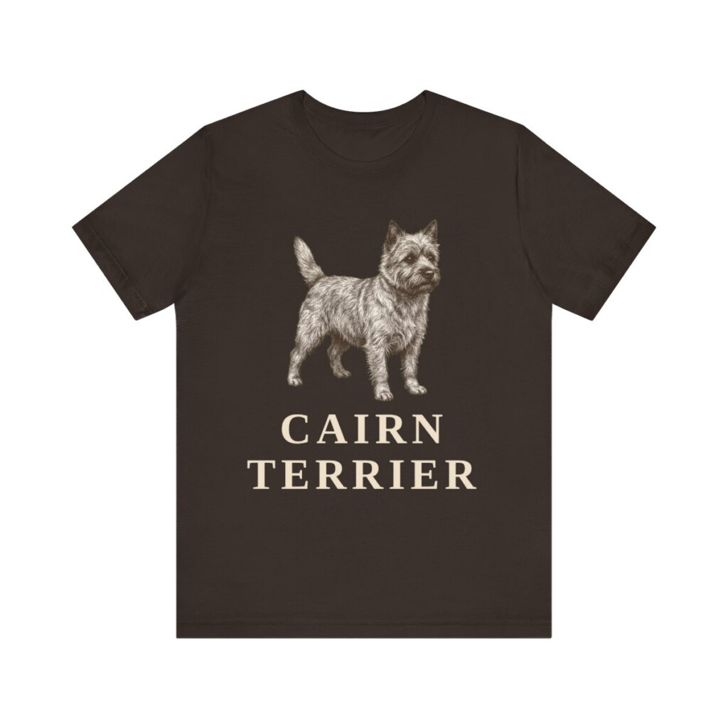 Cairn Terrier Lover Shirt, Vintage Dog Sketch Tee, Dog Lover Gift Cairn Terrier Lover Shirt, Vintage Dog Sketch Tee, Dog Lover Gift