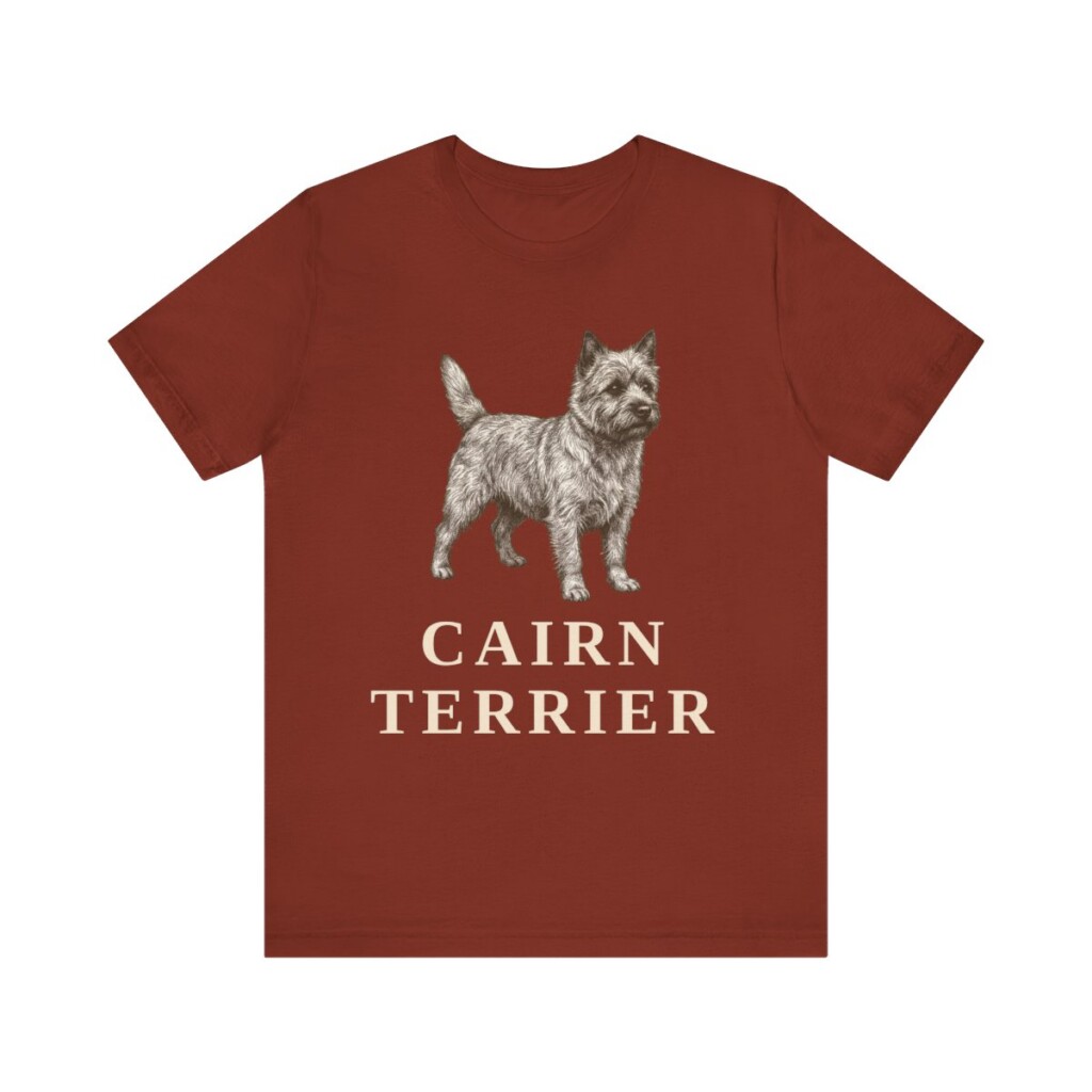 Cairn Terrier Lover Shirt, Vintage Dog Sketch Tee, Dog Lover Gift Cairn Terrier Lover Shirt, Vintage Dog Sketch Tee, Dog Lover Gift