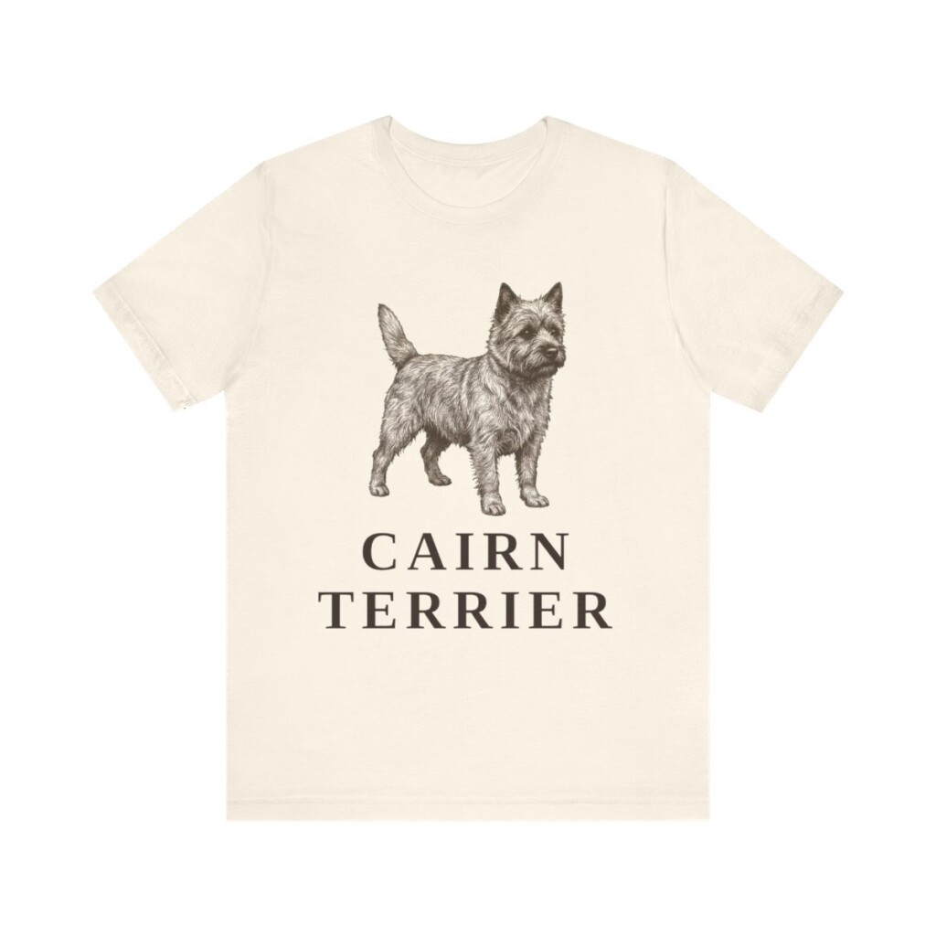 Cairn Terrier Lover Shirt, Vintage Dog Sketch Tee, Dog Lover Gift Cairn Terrier Lover Shirt, Vintage Dog Sketch Tee, Dog Lover Gift