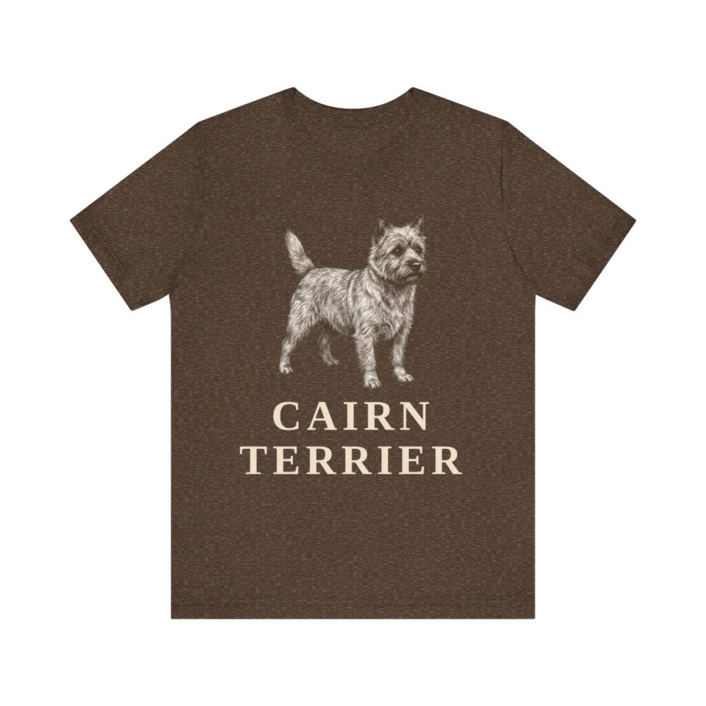 Cairn Terrier Lover Shirt, Vintage Dog Sketch Tee, Dog Lover Gift Cairn Terrier Lover Shirt, Vintage Dog Sketch Tee, Dog Lover Gift