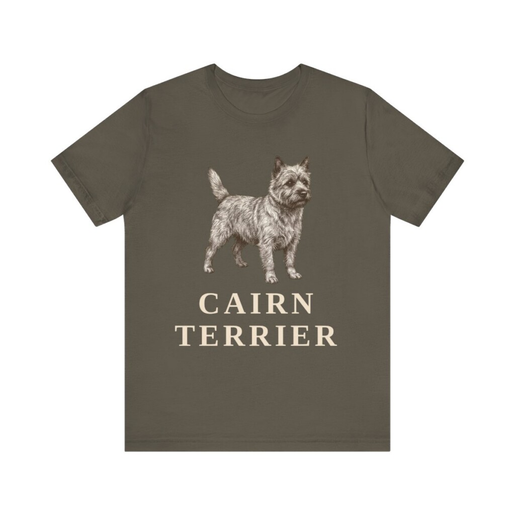 Cairn Terrier Lover Shirt, Vintage Dog Sketch Tee, Dog Lover Gift Cairn Terrier Lover Shirt, Vintage Dog Sketch Tee, Dog Lover Gift