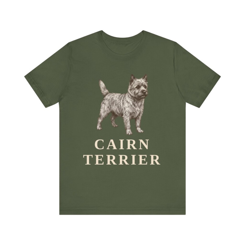 Cairn Terrier Lover Shirt, Vintage Dog Sketch Tee, Dog Lover Gift Cairn Terrier Lover Shirt, Vintage Dog Sketch Tee, Dog Lover Gift
