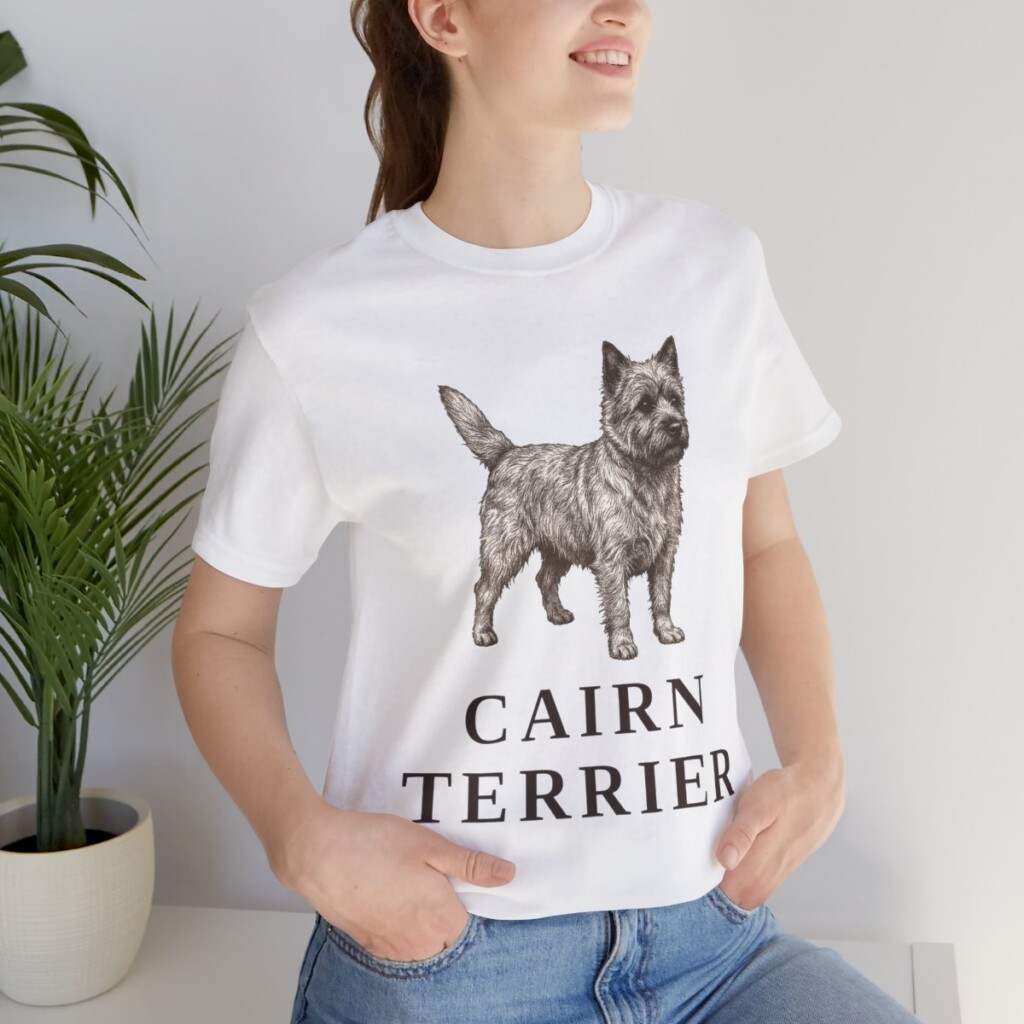 Cairn Terrier Lover Shirt, Vintage Dog Sketch Tee, Dog Lover Gift Cairn Terrier Lover Shirt, Vintage Dog Sketch Tee, Dog Lover Gift