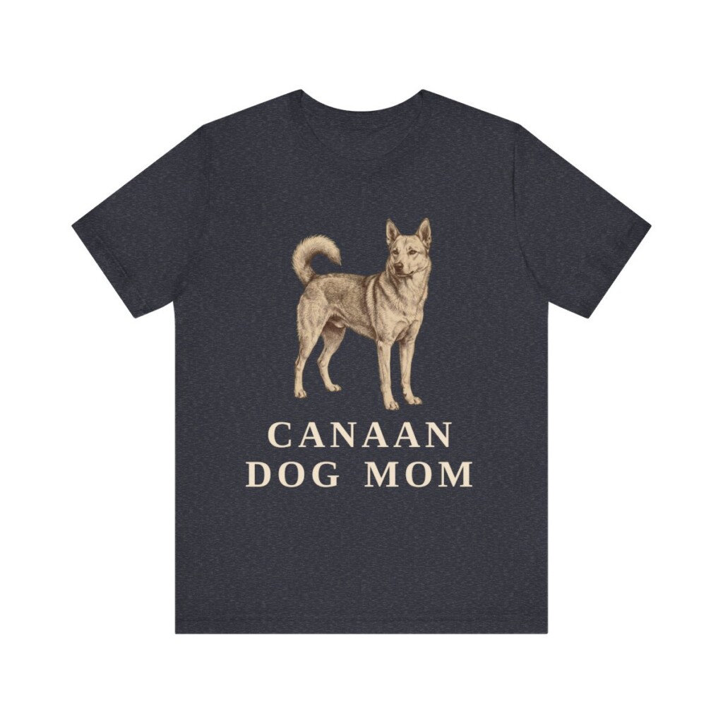Canaan Dog Mom Shirt, Vintage Dog Sketch Tee, Dog Mom Gift Canaan Dog Mom Shirt, Vintage Dog Sketch Tee, Dog Mom Gift