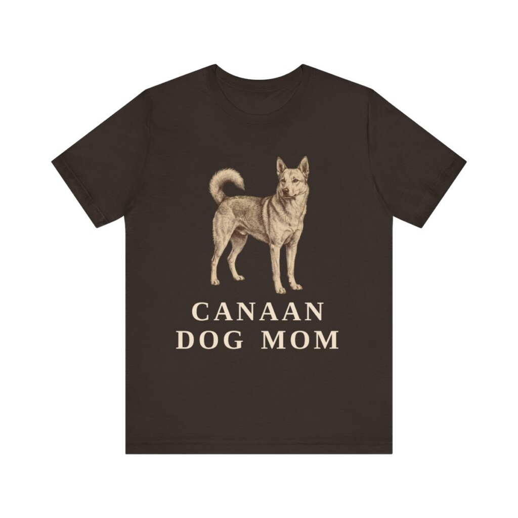 Canaan Dog Mom Shirt, Vintage Dog Sketch Tee, Dog Mom Gift Canaan Dog Mom Shirt, Vintage Dog Sketch Tee, Dog Mom Gift