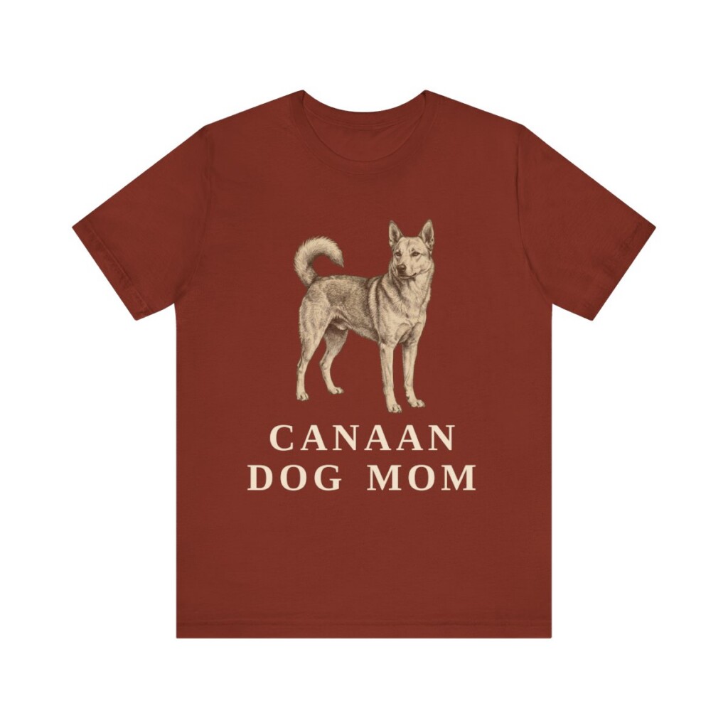 Canaan Dog Mom Shirt, Vintage Dog Sketch Tee, Dog Mom Gift Canaan Dog Mom Shirt, Vintage Dog Sketch Tee, Dog Mom Gift