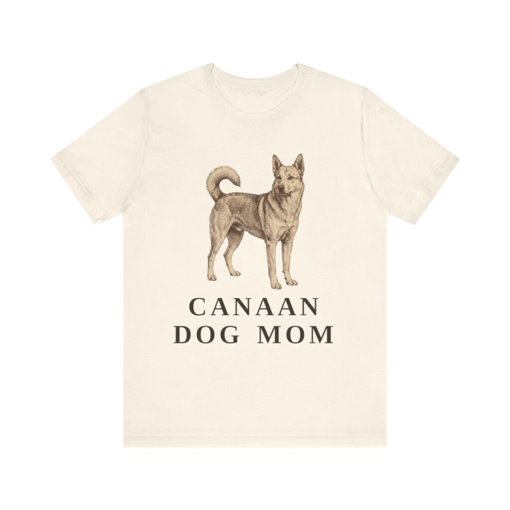 Canaan Dog Mom Shirt, Vintage Dog Sketch Tee, Dog Mom Gift Canaan Dog Mom Shirt, Vintage Dog Sketch Tee, Dog Mom Gift