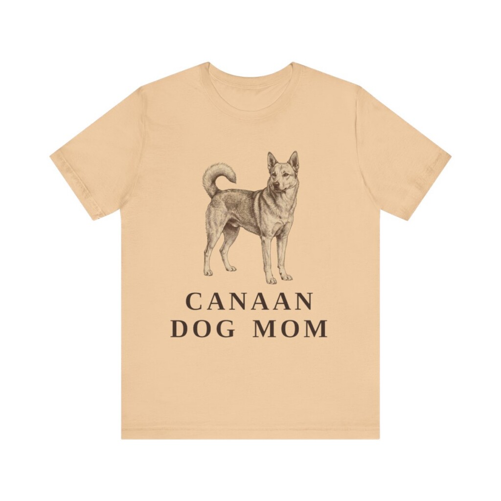 Canaan Dog Mom Shirt, Vintage Dog Sketch Tee, Dog Mom Gift Canaan Dog Mom Shirt, Vintage Dog Sketch Tee, Dog Mom Gift