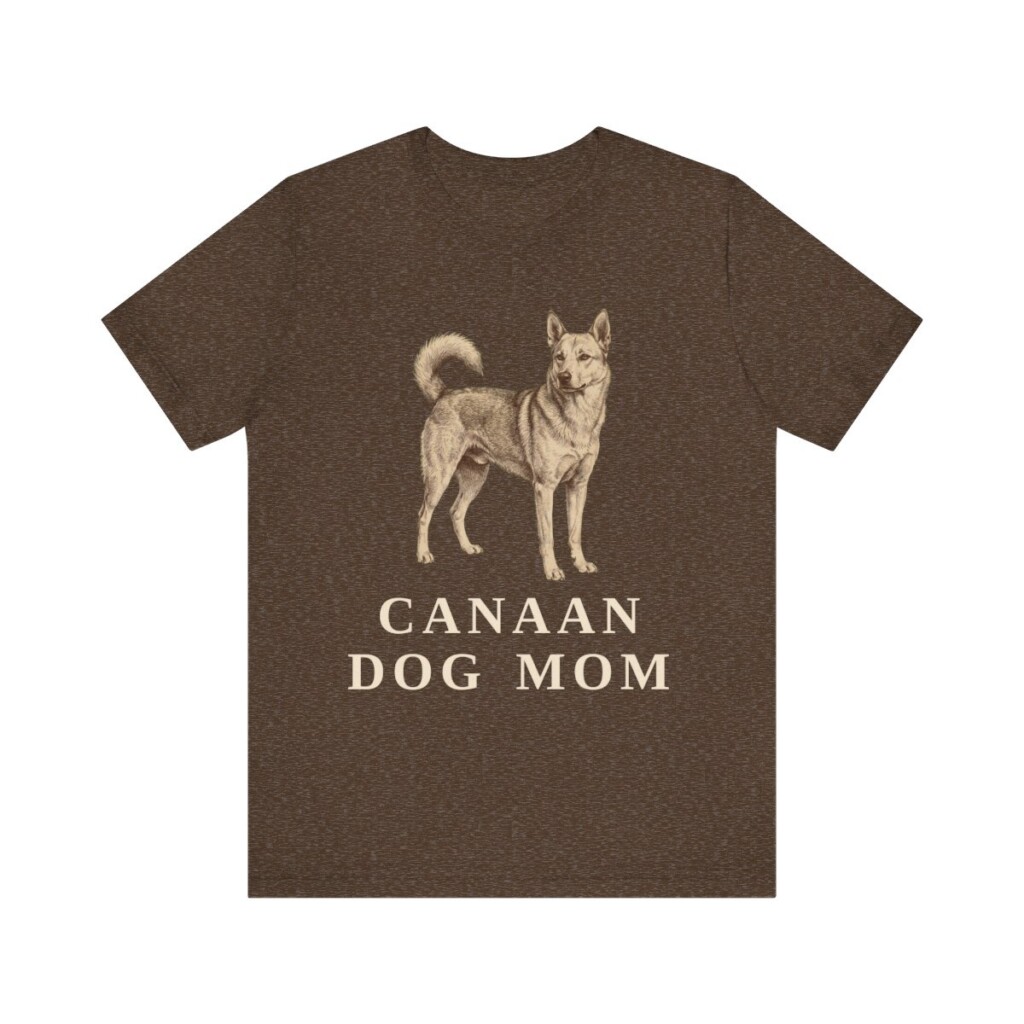 Canaan Dog Mom Shirt, Vintage Dog Sketch Tee, Dog Mom Gift Canaan Dog Mom Shirt, Vintage Dog Sketch Tee, Dog Mom Gift