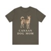 Canaan Dog Mom Shirt, Vintage Dog Sketch Tee, Dog Mom Gift Canaan Dog Mom Shirt, Vintage Dog Sketch Tee, Dog Mom Gift