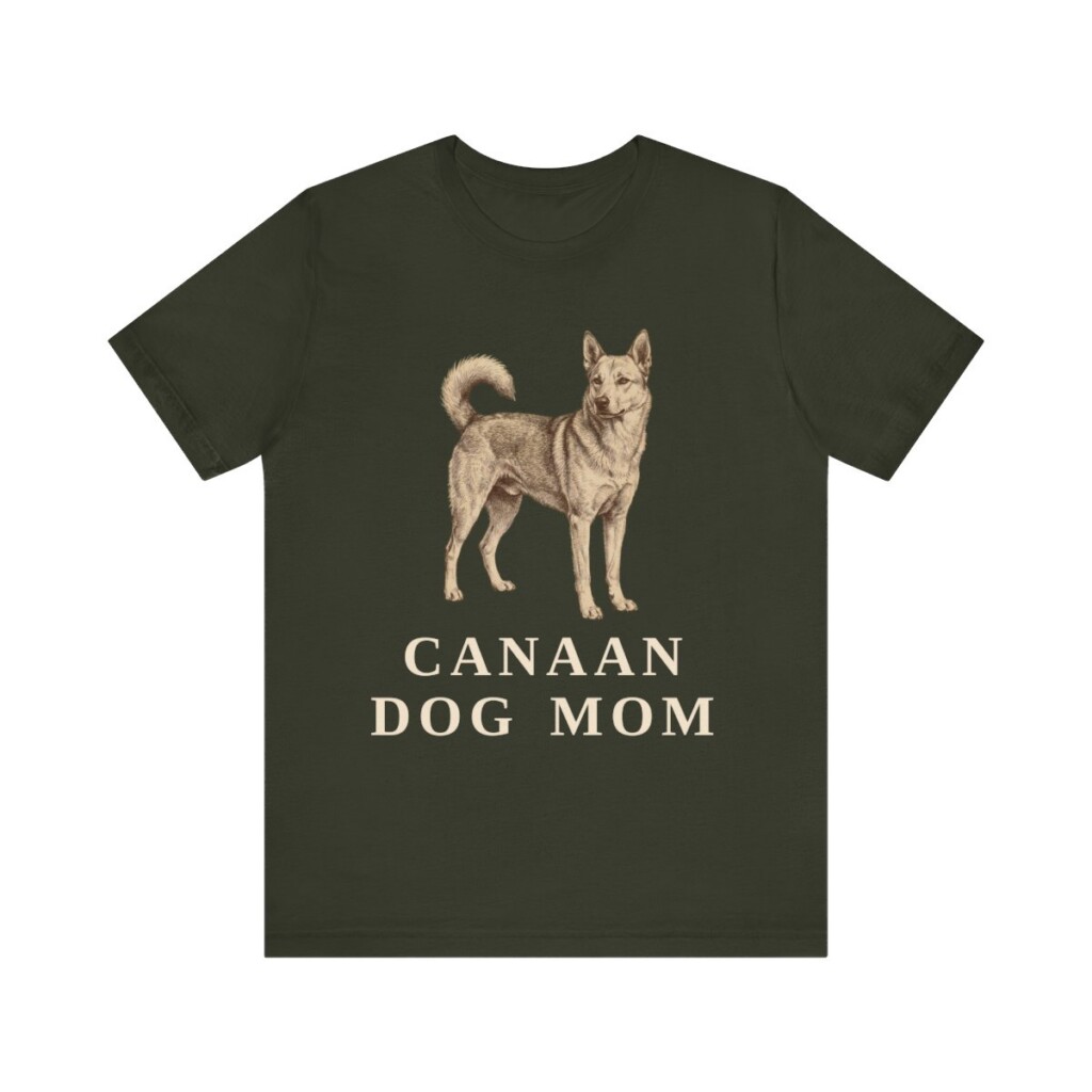 Canaan Dog Mom Shirt, Vintage Dog Sketch Tee, Dog Mom Gift Canaan Dog Mom Shirt, Vintage Dog Sketch Tee, Dog Mom Gift