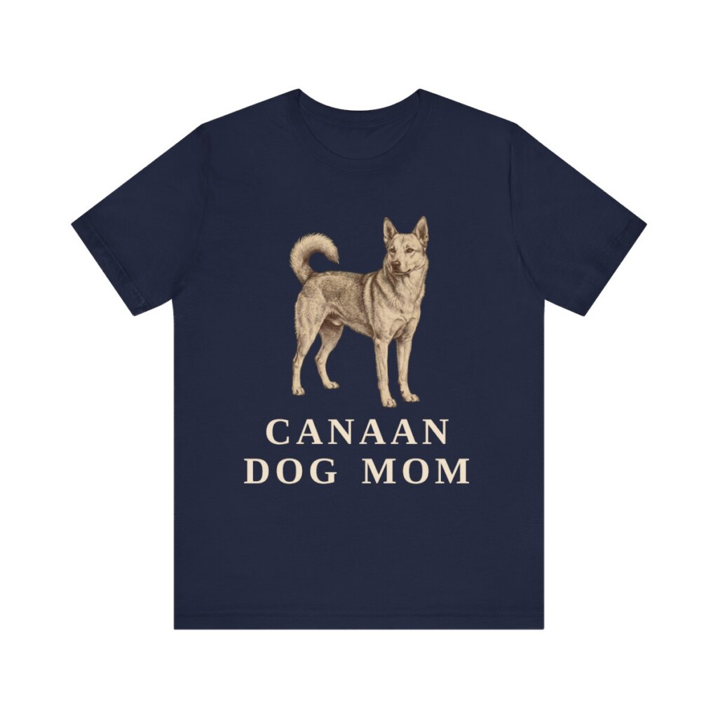 Canaan Dog Mom Shirt, Vintage Dog Sketch Tee, Dog Mom Gift Canaan Dog Mom Shirt, Vintage Dog Sketch Tee, Dog Mom Gift