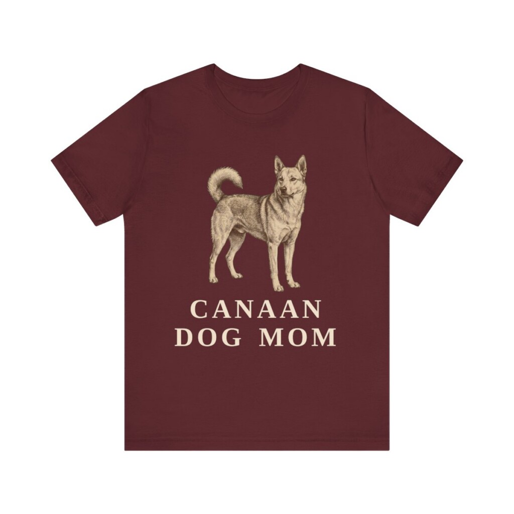 Canaan Dog Mom Shirt, Vintage Dog Sketch Tee, Dog Mom Gift Canaan Dog Mom Shirt, Vintage Dog Sketch Tee, Dog Mom Gift