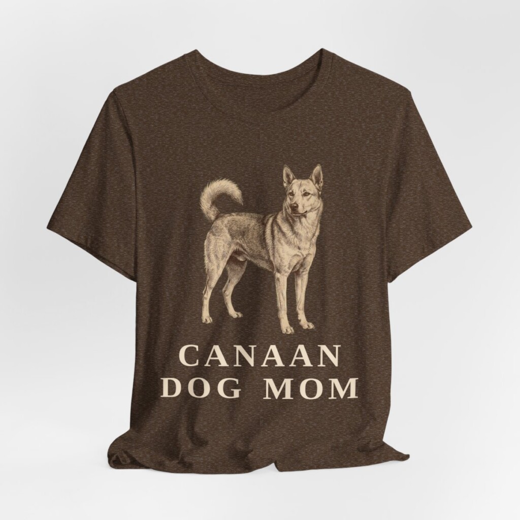 Canaan Dog Mom Shirt, Vintage Dog Sketch Tee, Dog Mom Gift Canaan Dog Mom Shirt, Vintage Dog Sketch Tee, Dog Mom Gift