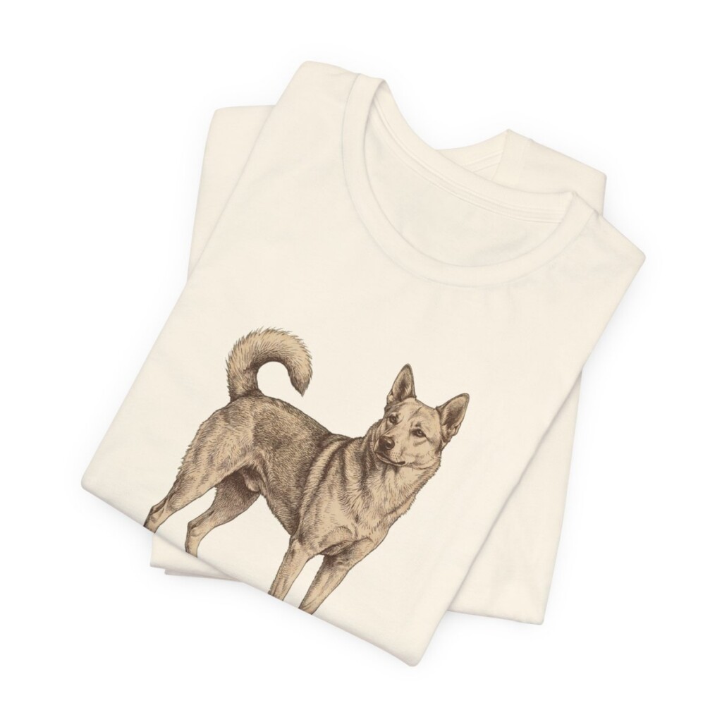 Canaan Dog Lover Shirt, Vintage Dog Sketch Tee, Dog Lover Gift Canaan Dog Lover Shirt, Vintage Dog Sketch Tee, Dog Lover Gift