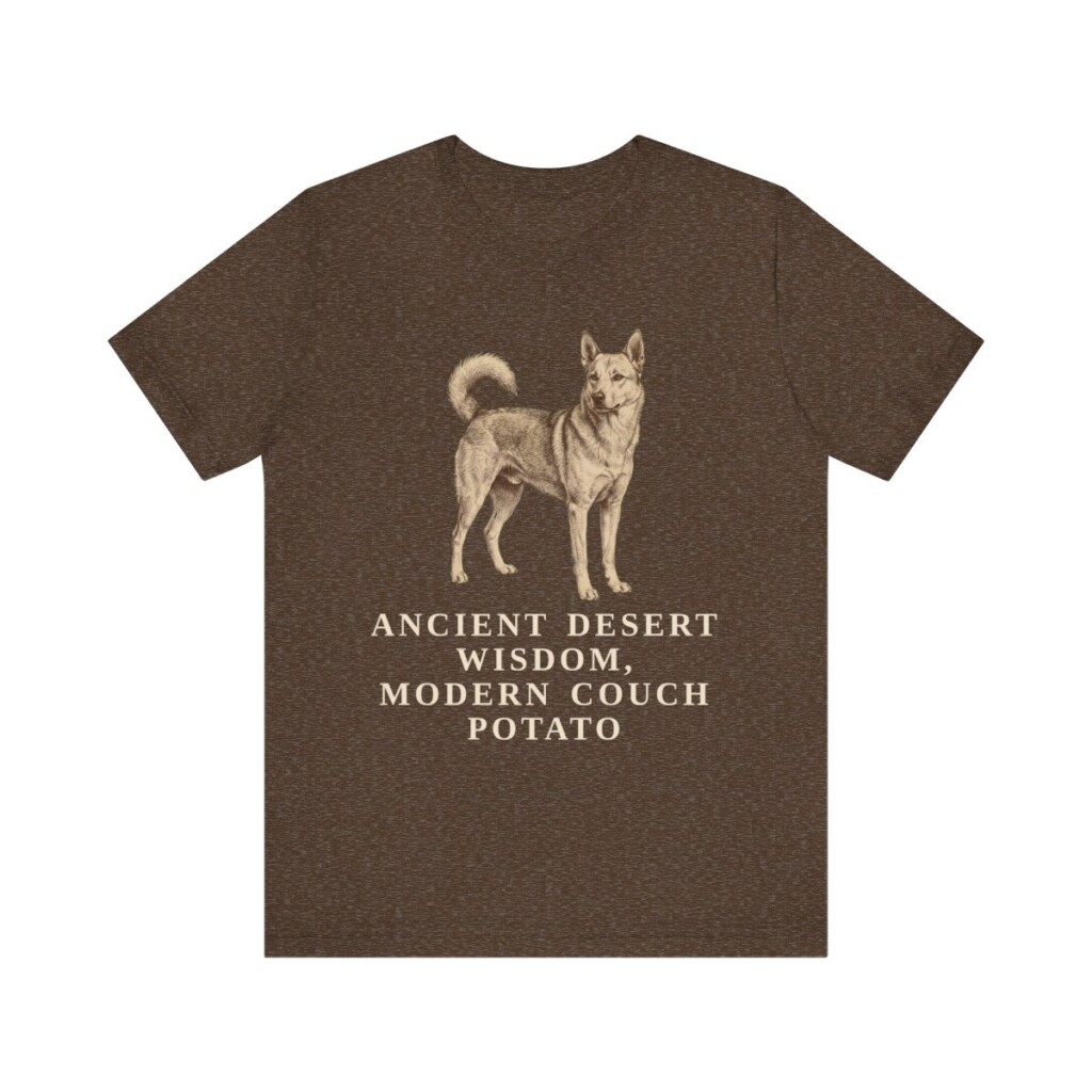 Canaan Dog Humor Shirt, Vintage Dog Sketch Tee, Dog Humor Gift Canaan Dog Humor Shirt, Vintage Dog Sketch Tee, Dog Humor Gift