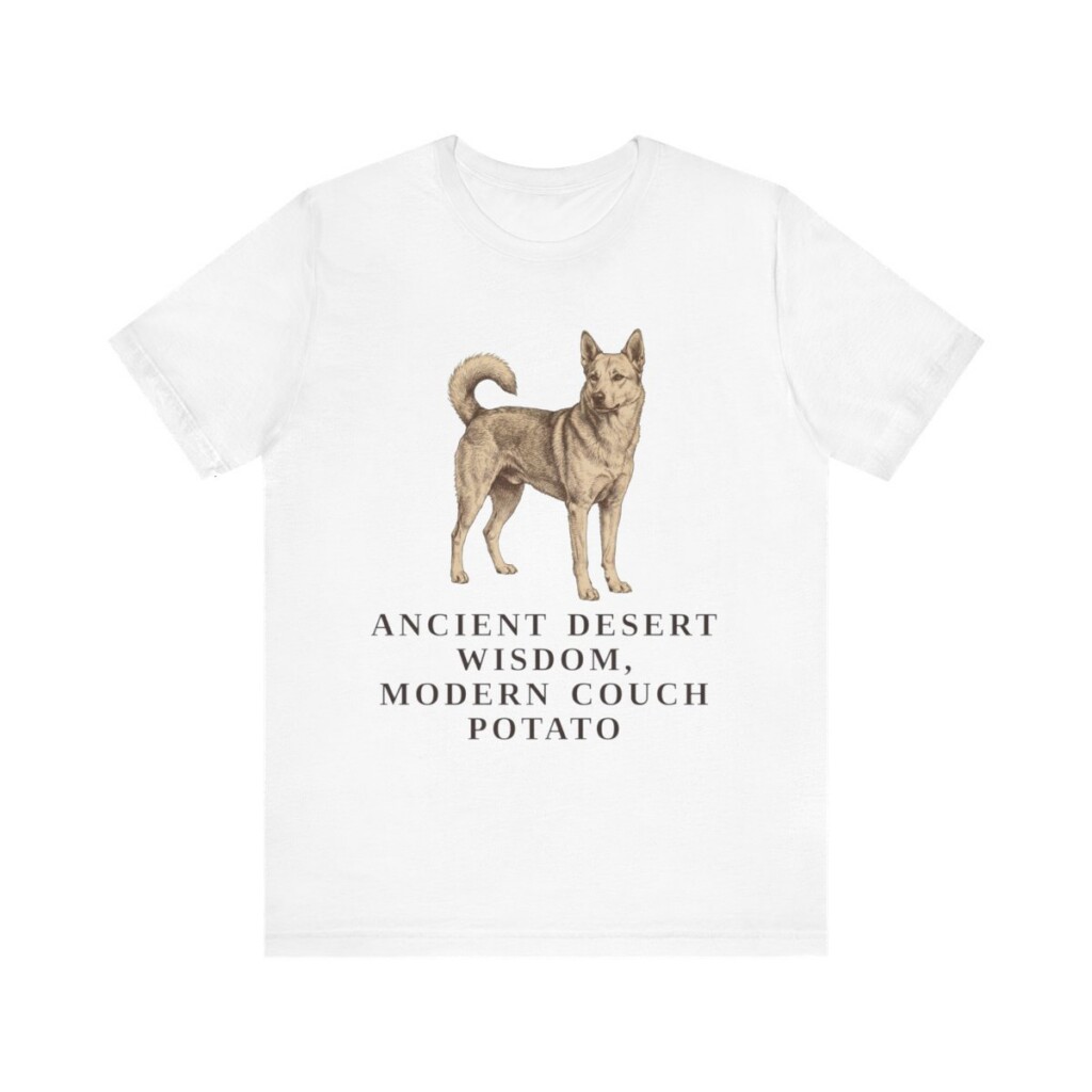 Canaan Dog Humor Shirt, Vintage Dog Sketch Tee, Dog Humor Gift Canaan Dog Humor Shirt, Vintage Dog Sketch Tee, Dog Humor Gift