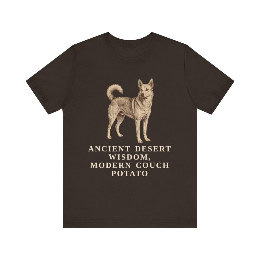 Canaan Dog Humor Shirt, Vintage Dog Sketch Tee, Dog Humor Gift Canaan Dog Humor Shirt, Vintage Dog Sketch Tee, Dog Humor Gift