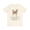 Canaan Dog Humor Shirt, Vintage Dog Sketch Tee, Dog Humor Gift Canaan Dog Humor Shirt, Vintage Dog Sketch Tee, Dog Humor Gift