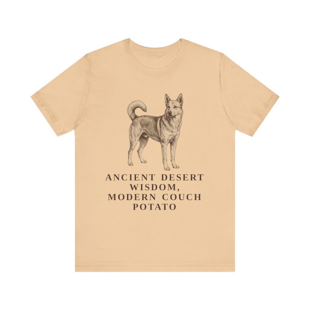 Canaan Dog Humor Shirt, Vintage Dog Sketch Tee, Dog Humor Gift Canaan Dog Humor Shirt, Vintage Dog Sketch Tee, Dog Humor Gift