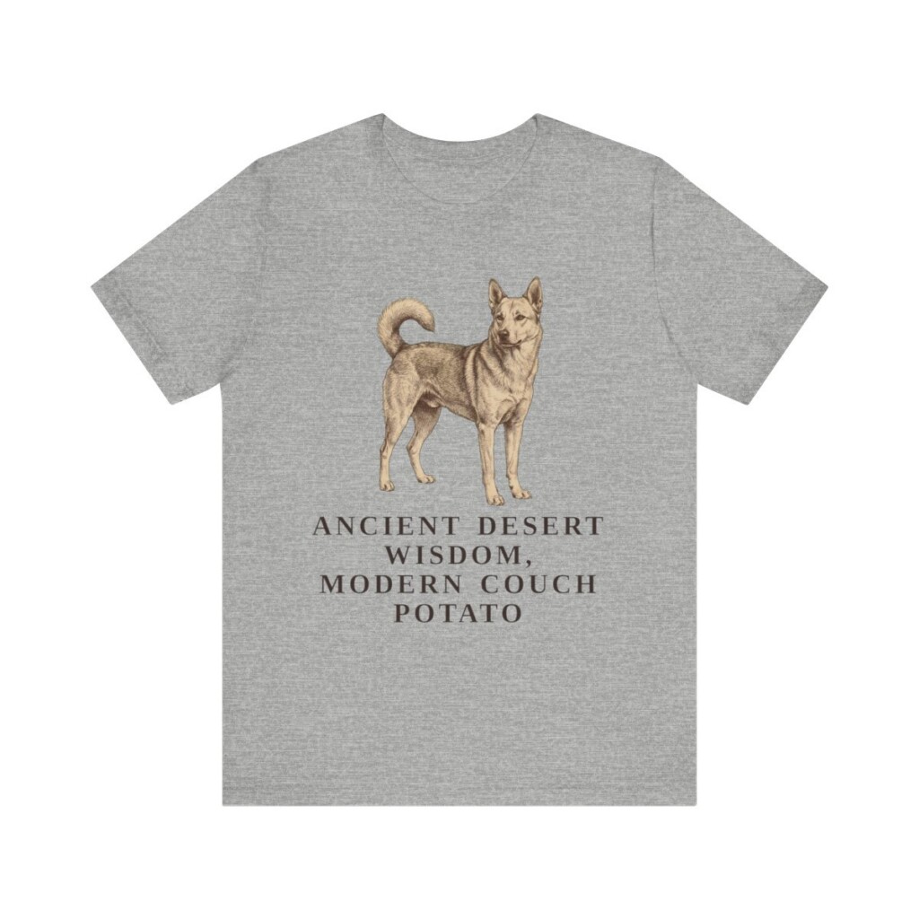 Canaan Dog Humor Shirt, Vintage Dog Sketch Tee, Dog Humor Gift Canaan Dog Humor Shirt, Vintage Dog Sketch Tee, Dog Humor Gift