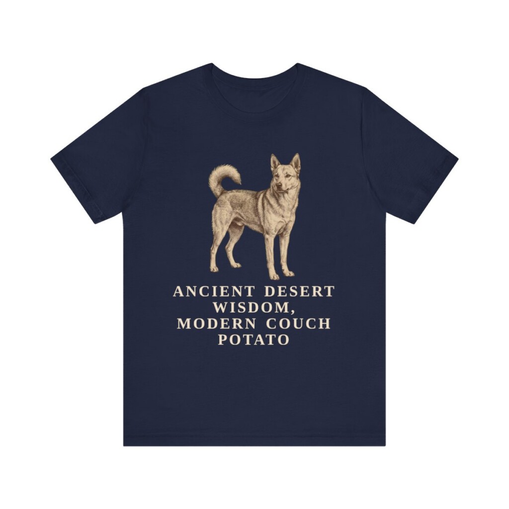 Canaan Dog Humor Shirt, Vintage Dog Sketch Tee, Dog Humor Gift Canaan Dog Humor Shirt, Vintage Dog Sketch Tee, Dog Humor Gift