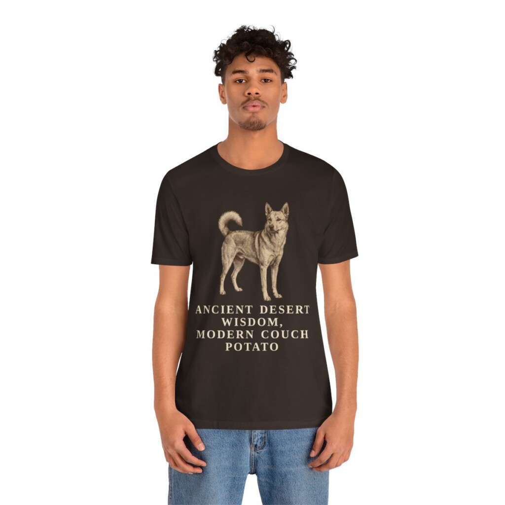 Canaan Dog Humor Shirt, Vintage Dog Sketch Tee, Dog Humor Gift Canaan Dog Humor Shirt, Vintage Dog Sketch Tee, Dog Humor Gift