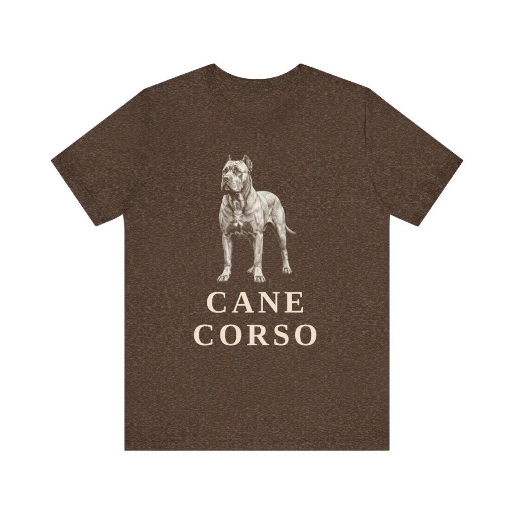 Cane Corso Lover Shirt, Vintage Dog Sketch Tee, Dog Lover Gift