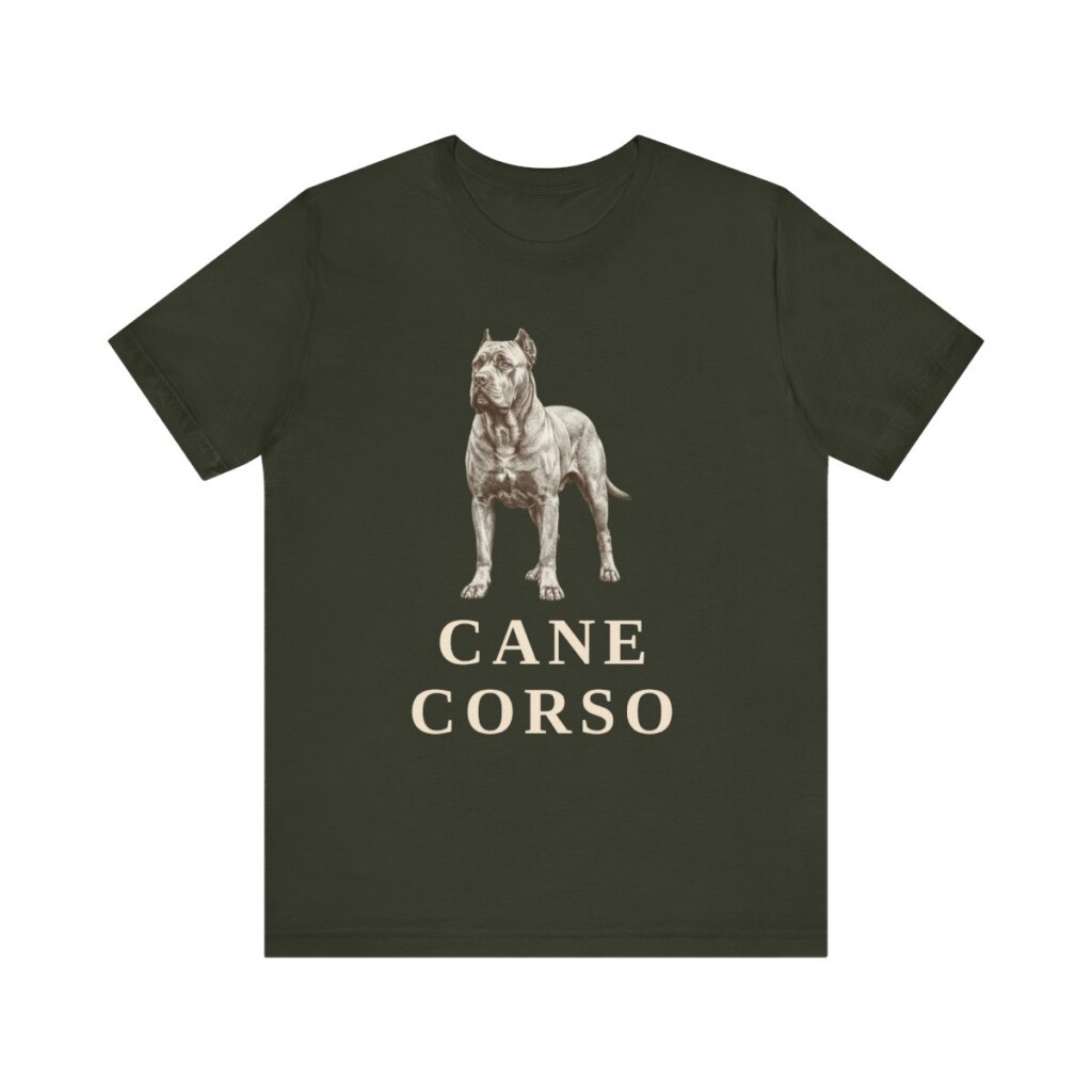 Cane Corso Lover Shirt, Vintage Dog Sketch Tee, Dog Lover Gift
