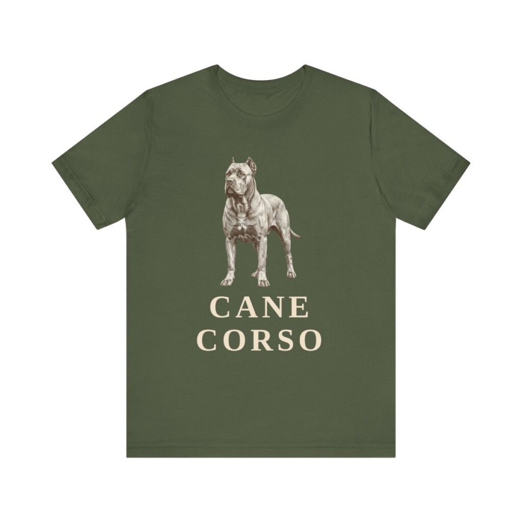 Cane Corso Lover Shirt, Vintage Dog Sketch Tee, Dog Lover Gift