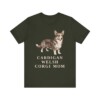 Cardigan Welsh Corgi Mom Shirt, Vintage Dog Sketch Tee, Dog Mom Gift