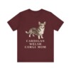 Cardigan Welsh Corgi Mom Shirt, Vintage Dog Sketch Tee, Dog Mom Gift