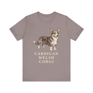 Cardigan Welsh Corgi Lover Shirt, Vintage Dog Sketch Tee, Dog Lover Gift